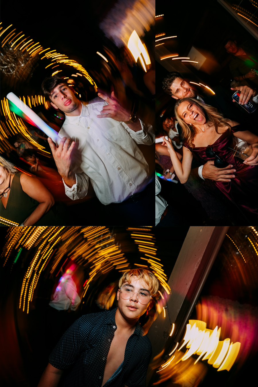 Guests enjoying dancing at Ever After Farms Ranch wedding reception